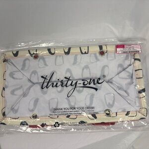 Thirty-One Medium Utility Tote Penguin Party